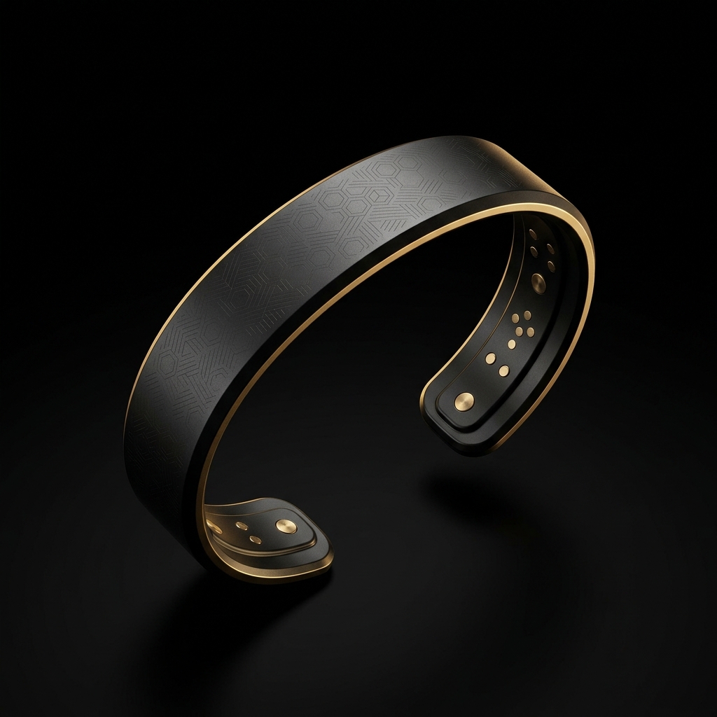 VETO - Precision somatic intervention device in black titanium